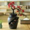 FengShui Flower Vase Waterfall Fountain Indoor Water Fountain Tabletop Decor